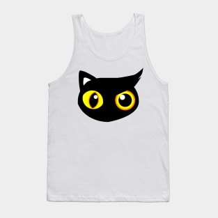 A cat and an owl Tank Top